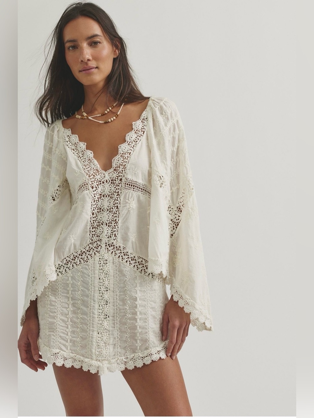 FREE PEOPLE WILDFLOWER MUSE MINI DRESS NWT SIZE XL - Picture 7 of 10